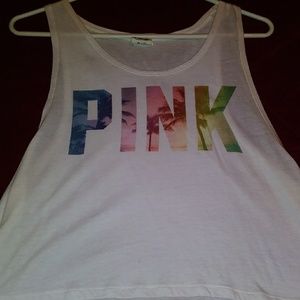 Pink tank top